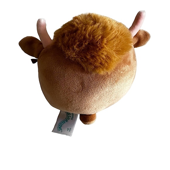 SQUISHMALLOW CALTON THE HIGHLAND COW 2022 EASTER 4.5” NEW WITH TAGS - Picture 2 of 11